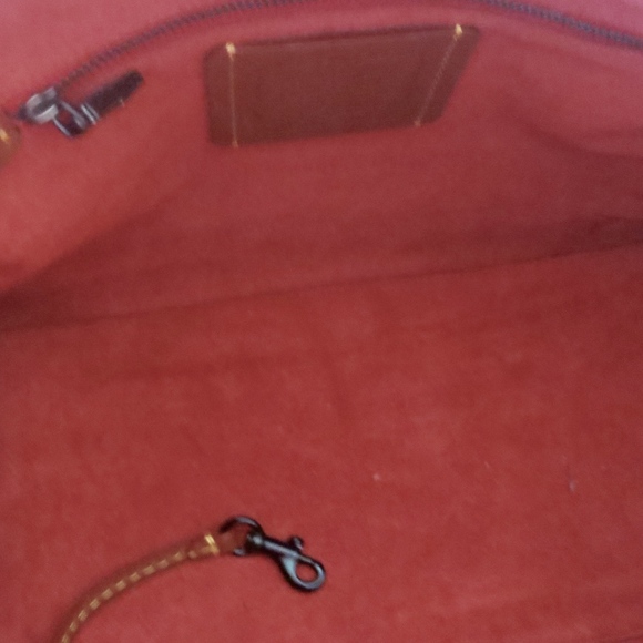 Coach Rogue 36 Satchel in Oxblood - Picture 7 of 8